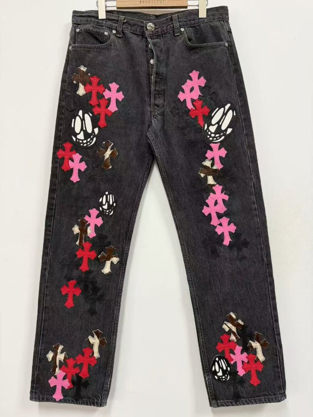 Chrome Hearts Rare Patches Jeans
